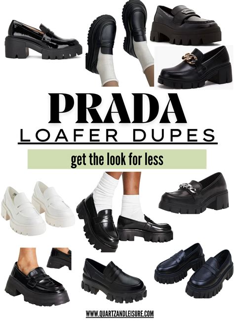 prada dupes amazon|Prada loafer dupe.